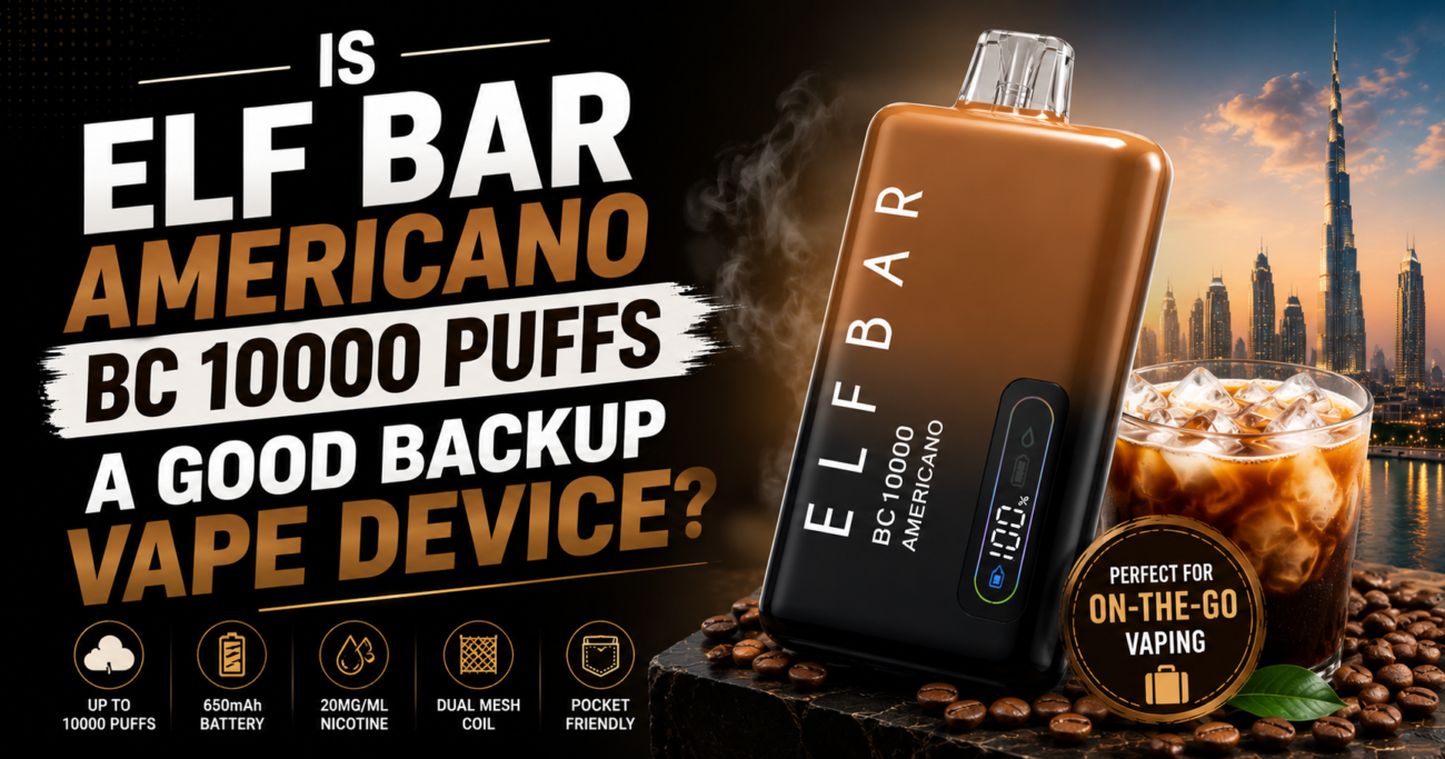 Is ELF BAR Americano BC 10000 Puffs a Good Backup Vape Device
