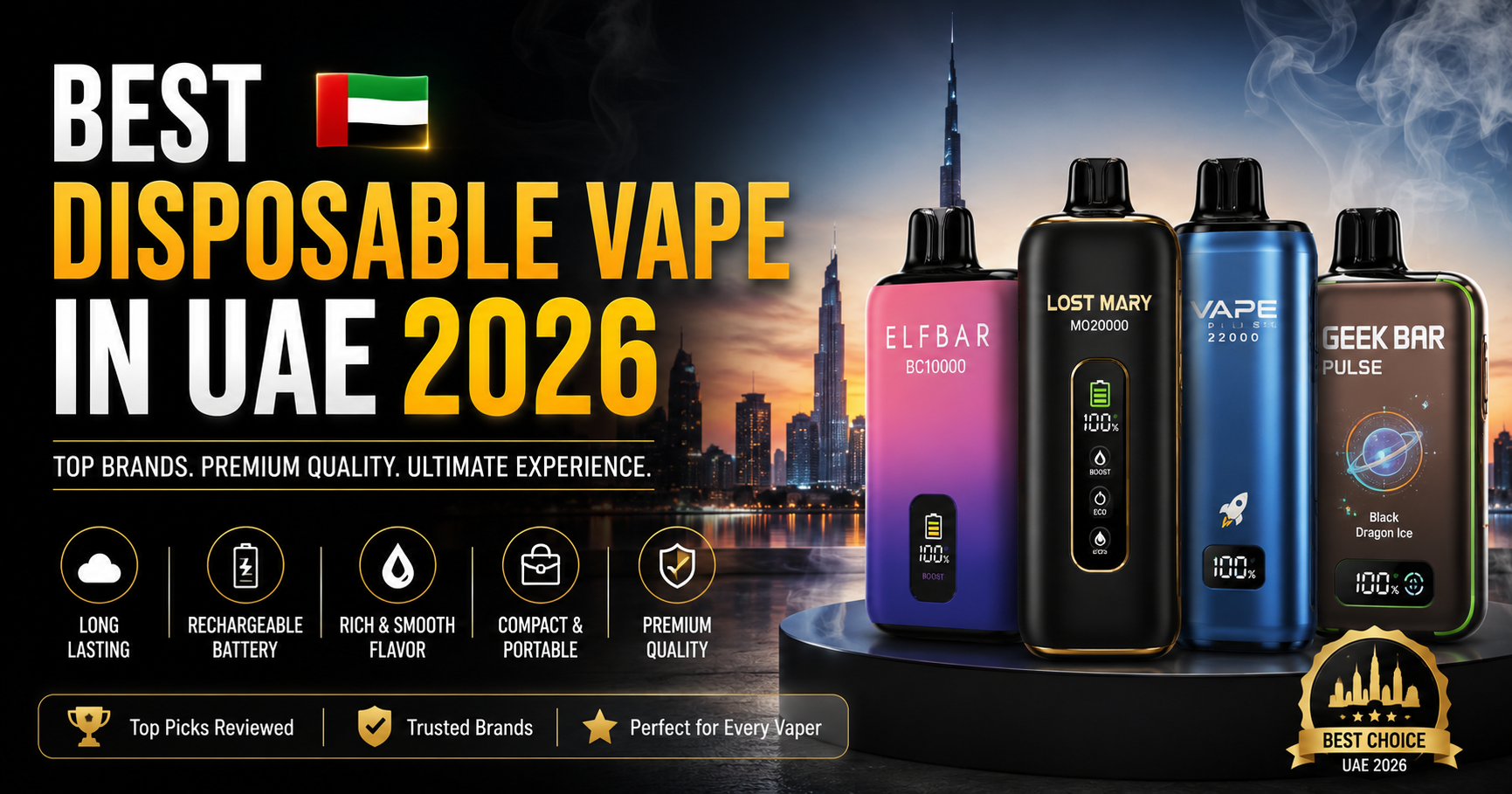 Best Disposable Vape in UAE 2026
