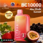 Elfbar BC 10000 Abu Dhabi Sunset in UAE
