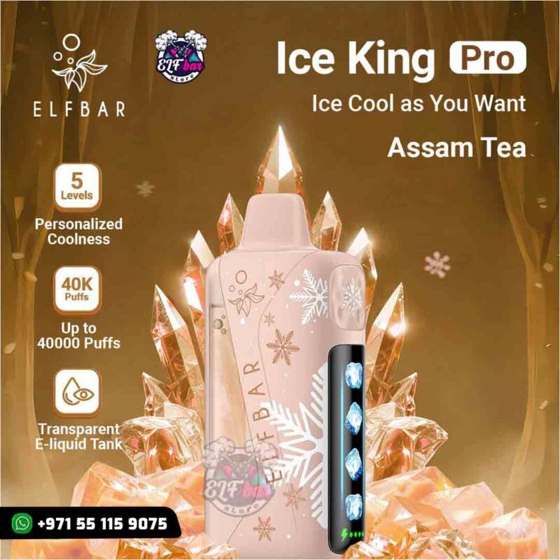 ELFBar Ice King Pro 40000 Puffs Assam Tea in UAE