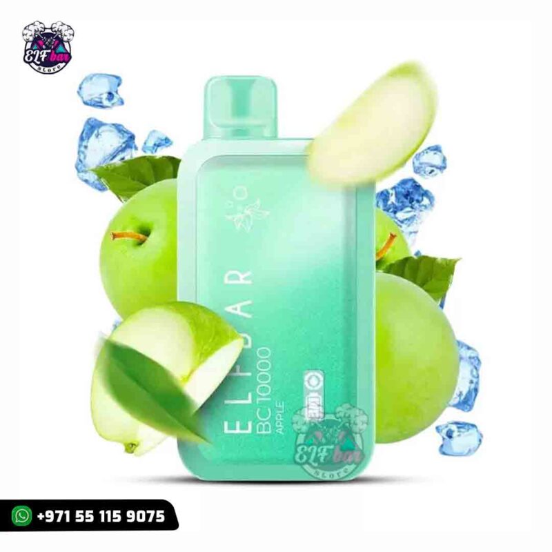 Buy Elfbar BC10000 Puffs Apple Disposable Vape in UAE
