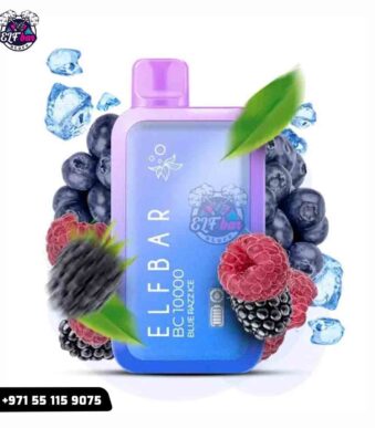 Elfbar Blue Razz Ice BC 10000 Puffs 20mg in UAE
