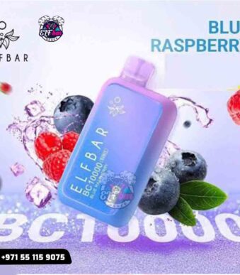 Elfbar Blue Raspberry BC 10000 Puffs 50mg in UAE