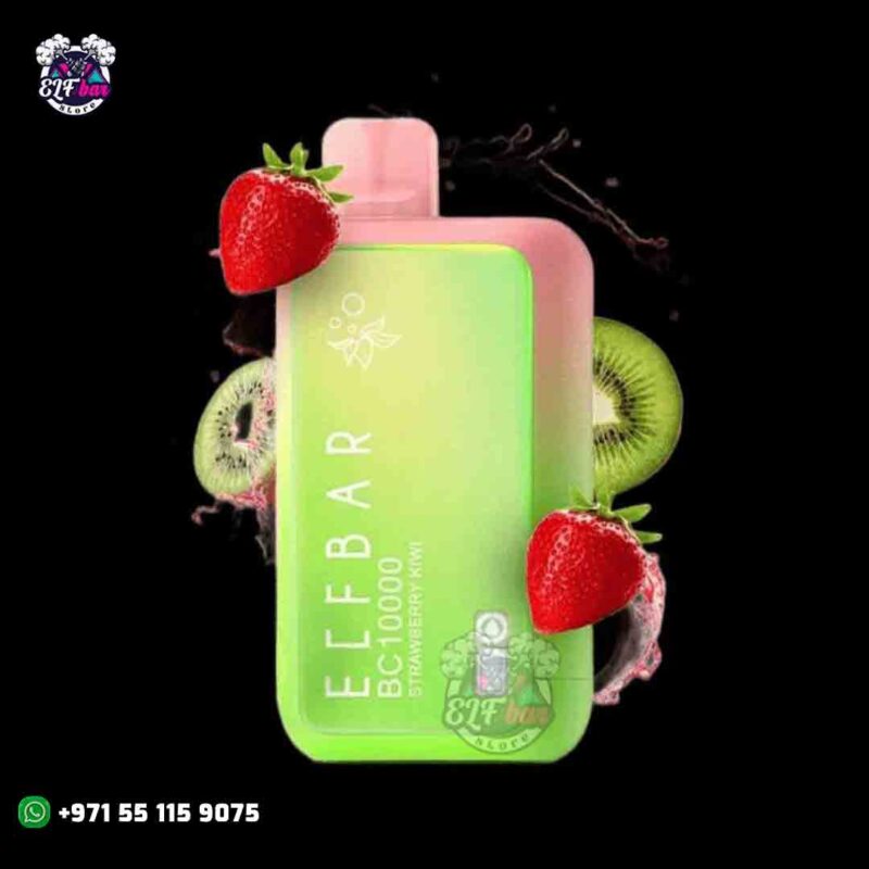 Elf Bar Strawberry Kiwi BC10000 Puffs 50mg in UAE