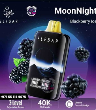 ELF BAR MoonNight 40K Puffs Blackberry Ice in UAE