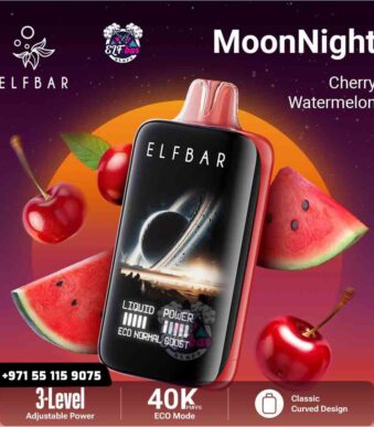 ELF BAR Moon Night 40000 Puffs Cherry Watermelon in UAE