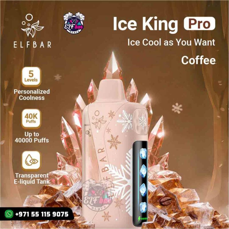 ELFBAR Ice King Pro 40K Puffs Coffee in UAE