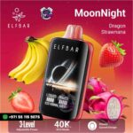ELF BAR MoonNight 40K Puffs Dragon Strawnana in UAE