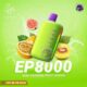 ELF Bar EP 8000 Double Apple Disposable Vape in Dubai