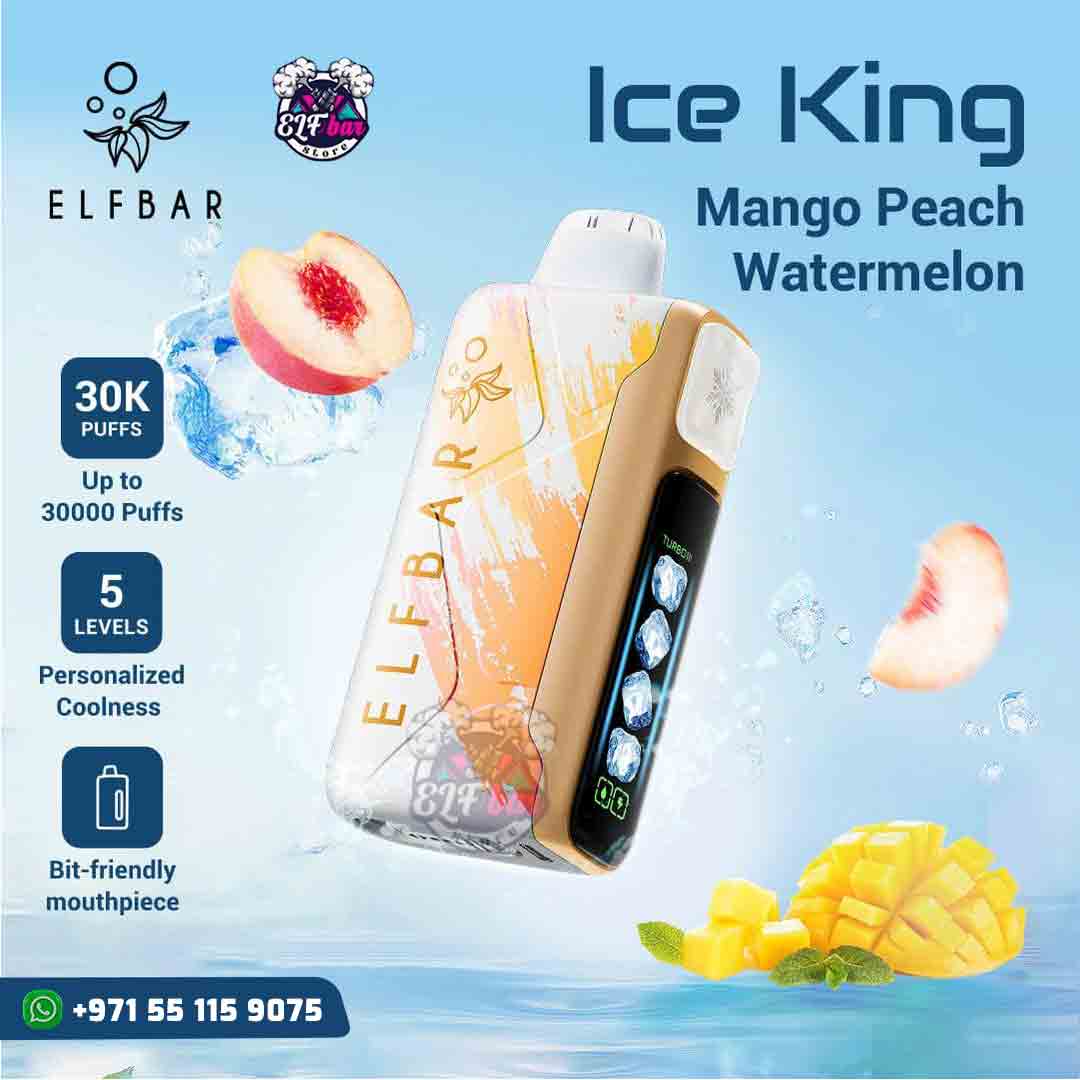 Mango-peach-watermilon Ice King Mango Peach Watermelon - Image 1