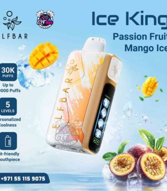 ELF BAR Ice King 30K Puffs Passion Fruit Mango Ice in UAE