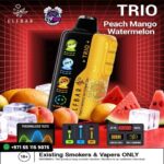 Buy Elfbar Trio 40000 Puffs Peach Mango Watermelon in UAE – Fast Shipping