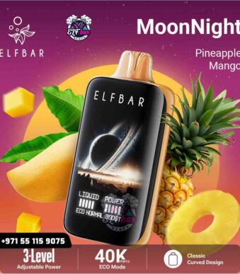 ELF BAR Moon Night 40000 Puffs Pineapple Mango in UAE