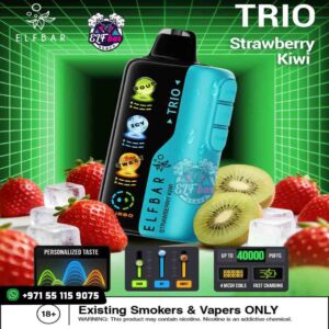 ELFBAR Trio 40K Puffs Strawberry Kiwi in UAE