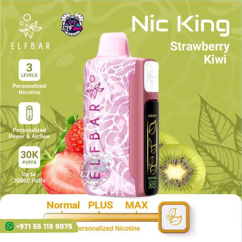 ELFBAR Ice King 30000 Puffs Strawberry Kiwi in Dubai