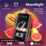 ELFBAR MoonNight 40K Puffs Watermelon Cantaloupe Guava in UAE