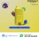PodSalt Nexus 6000 Puffs Disposable Vape – Lime Raspberry Grapefruit
