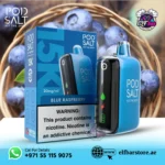 Podsalt 15000 Puffs BLUE RASPBERRY – Long-Lasting Disposable Vape for UAE Vapers