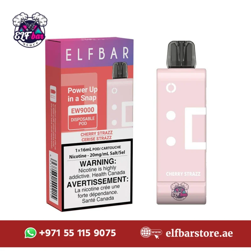 ELFBar EW9000 Puffs 50mg Cherry Starazz in Dubai UAE
