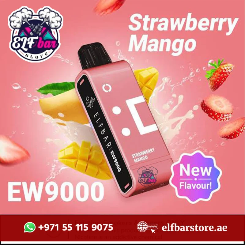 ELF Bar EW9000 Puffs Strawberry Mango in UAE