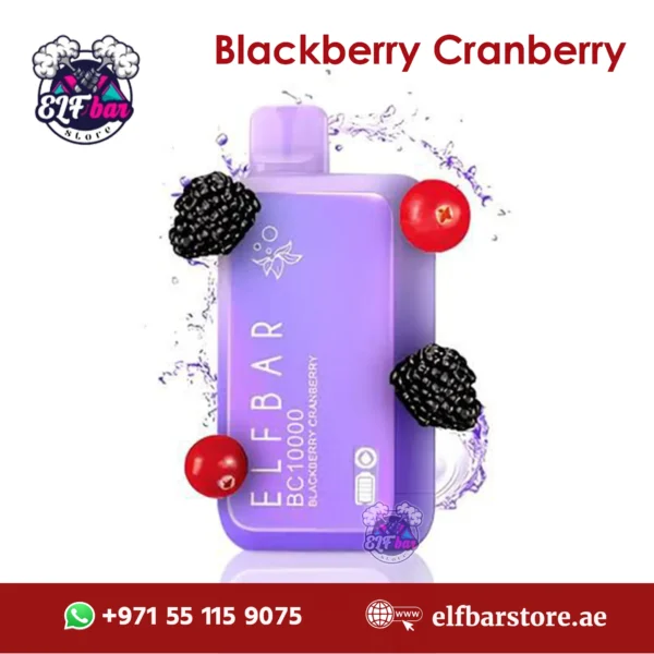 ELFBar BC 10000 Puffs Blackberry Cranberry in UAE
