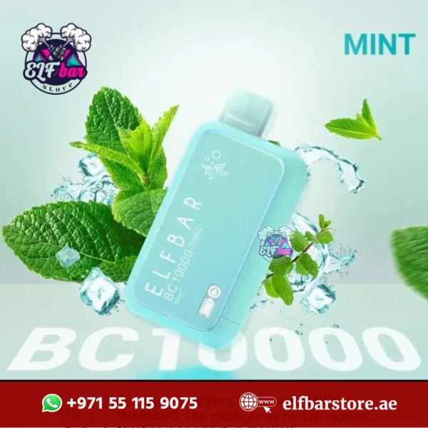 ELFBar BC10000 Puffs Mint 20mg in Dubai UAE