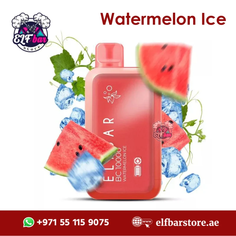 ELFBar BC10000 Puffs Watermelon Ice 50mg in UAE