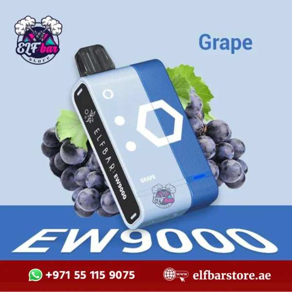 ELF Bar EW9000 Puffs Grape in Dubai UAE