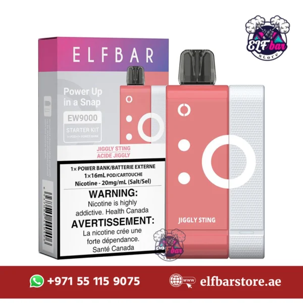 ELFBar EW9000 Puffs Jiggly Sting in Dubai UAE