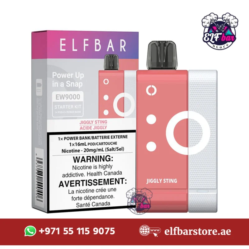 ELFBar EW9000 Puffs Jiggly Sting in Dubai UAE