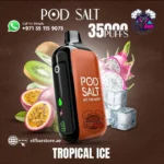 Pod Salt 35000 Puffs Disposable Vape Tropical Ice – Long-Lasting Cooling Power in Dubai