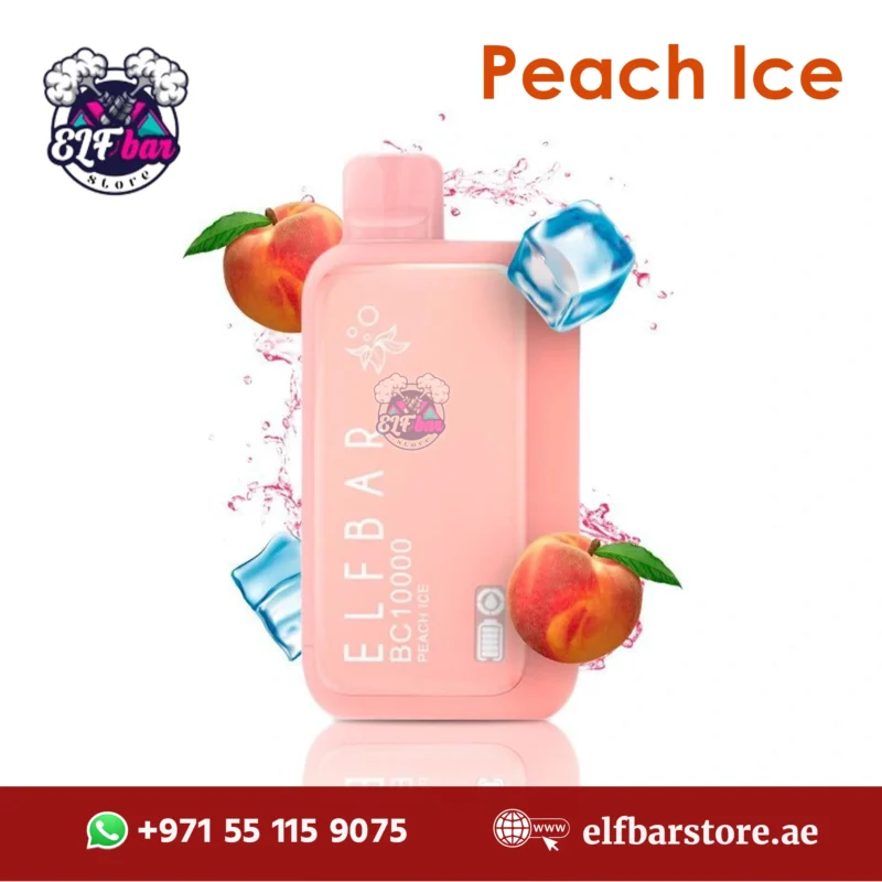 ELFBAR Peach Ice BC 10000 Puffs 50mg in UAE
