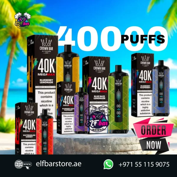 Al Fakher Mega Max 40K Puffs Disposable Vape in UAE
