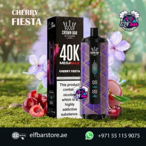 Al Fakher Mega Max 40K Puffs Disposable Vape in UAE CHERRY FIESTA