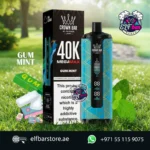 Al Fakher Mega Max 40K Puffs Disposable Vape in UAE GUM MINT