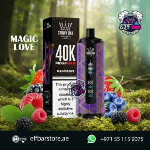 Al Fakher Mega Max 40K Puffs Disposable Vape in UAE MAGIC LOVE