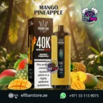 Al Fakher Mega Max 40K Puffs Disposable Vape in UAE MANGO PINEAPPLE