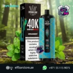 Al Fakher Mega Max 40K Puffs Disposable Vape in UAE SPEARMINT