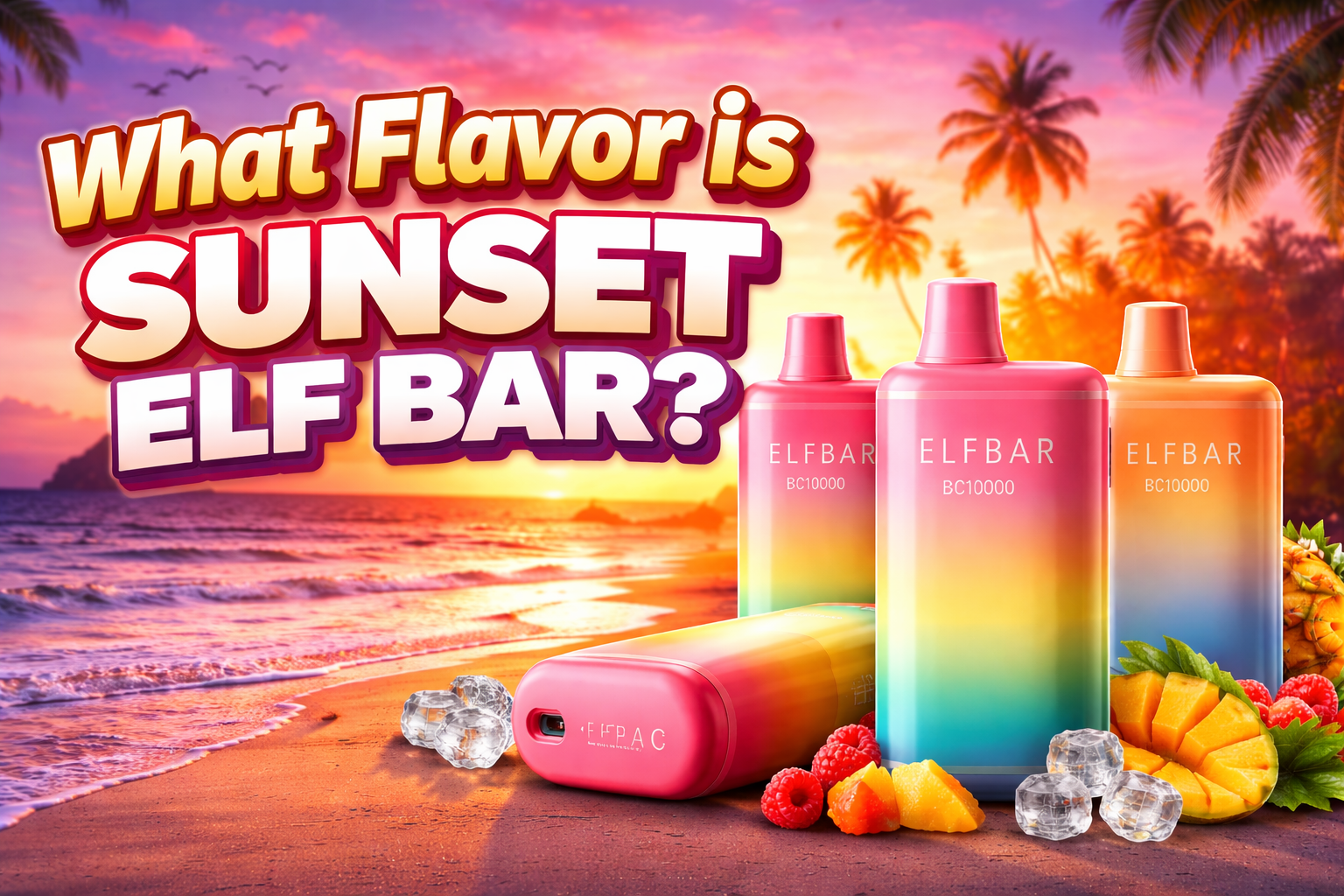 What Flavor is Sunset Elf Bar? Full Taste Explained | Fruity Vape Guide