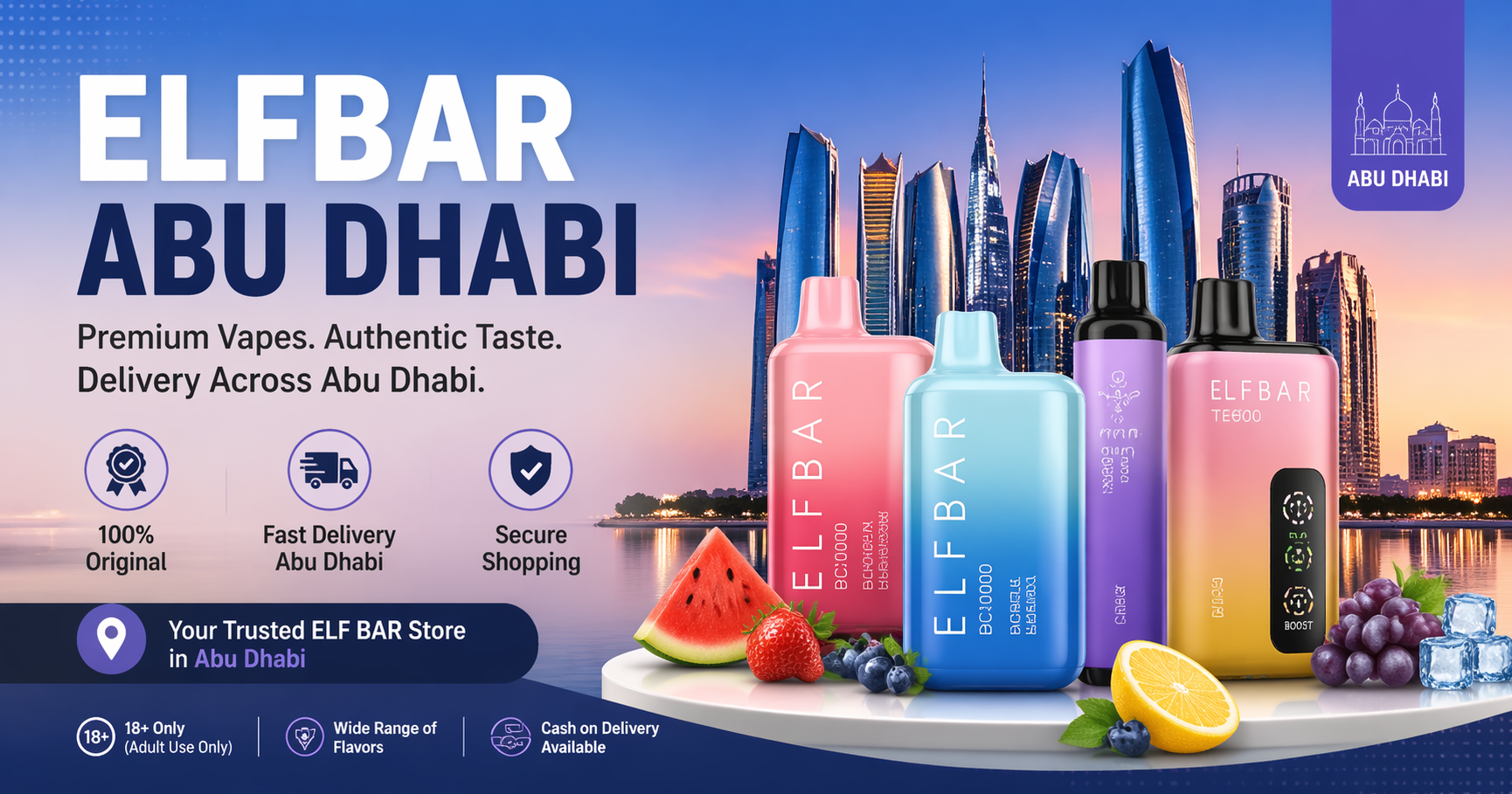 Where to Buy Elfbar Abu Dhabi Online with Fast Delivery?