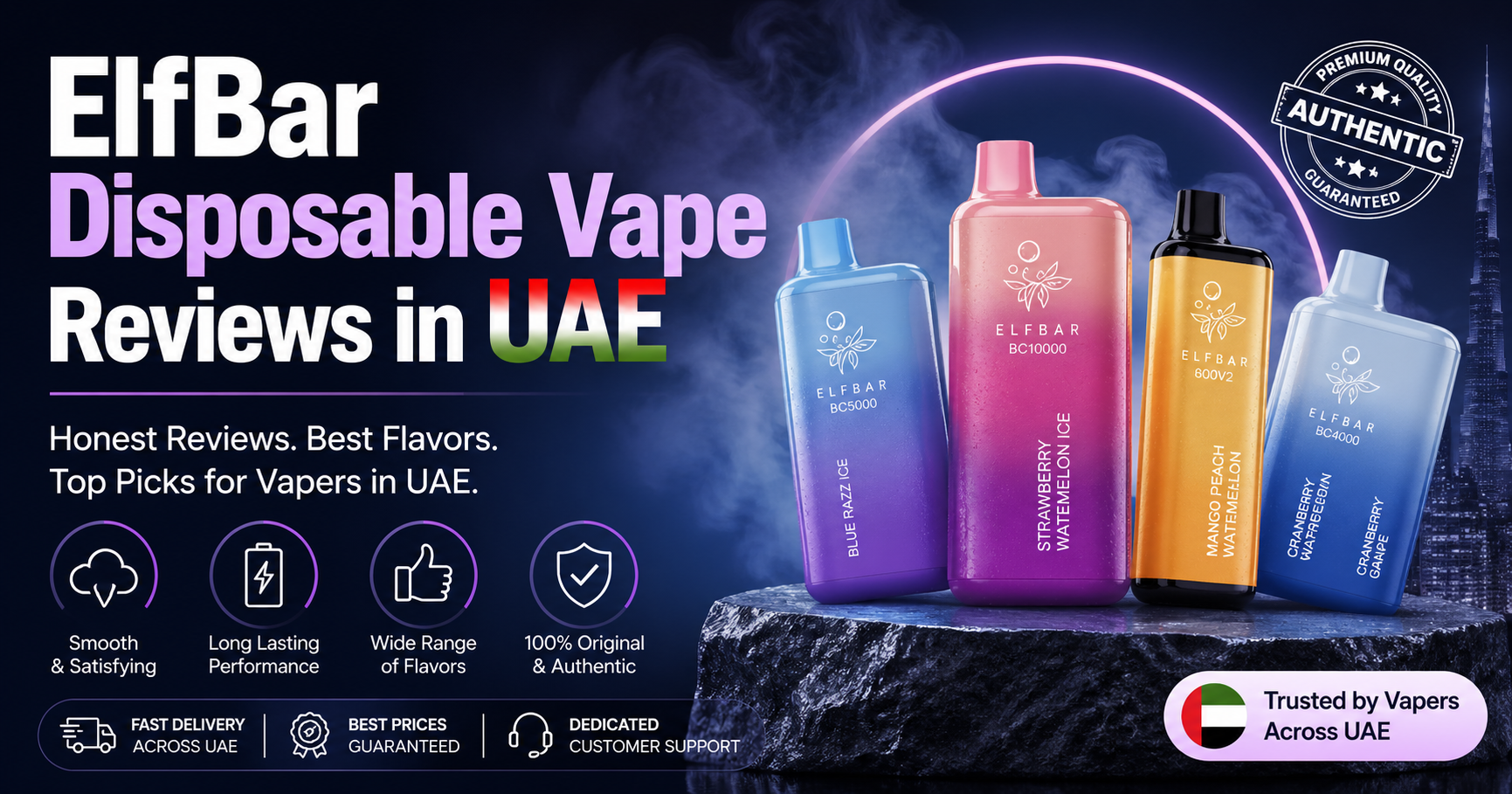 ElfBar Disposable Vape Reviews in UAE