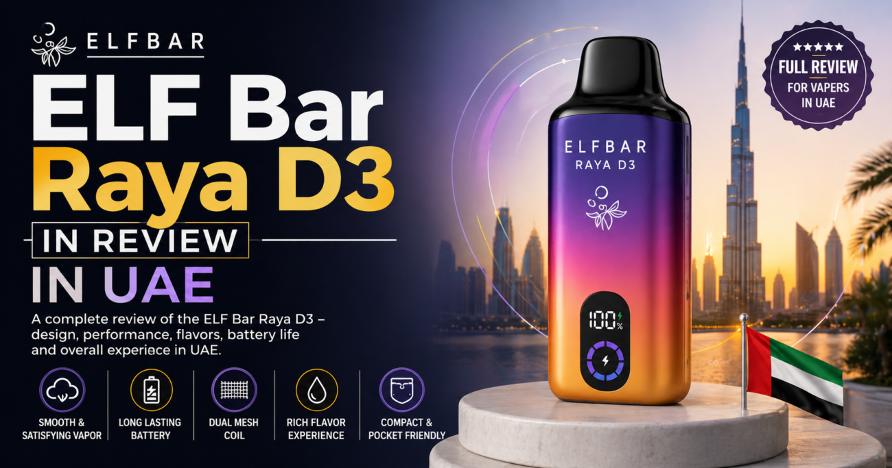 ELF Bar Raya D3 in Review in UAE