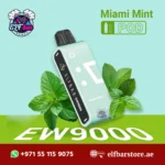 Elf Bar EW9000 Replacement Pods Prefilled 9000 Puffs Miami Mint