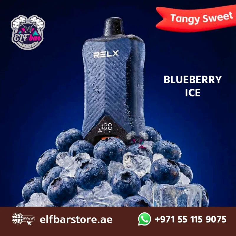 RELX Optimus 60000 Puffs Disposable Vape in UAE BLUEBERRY ICE