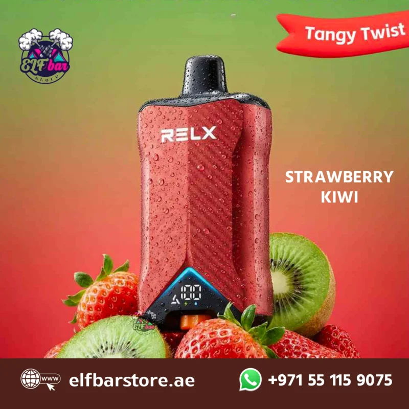 RELX Optimus 60000 Puffs Disposable Vape in UAE STRAWBERRY KIWI