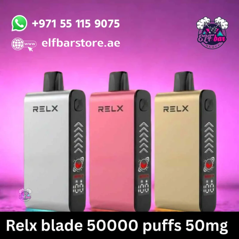 RELX Blade 50000 Puffs Disposable Vape in Dubai