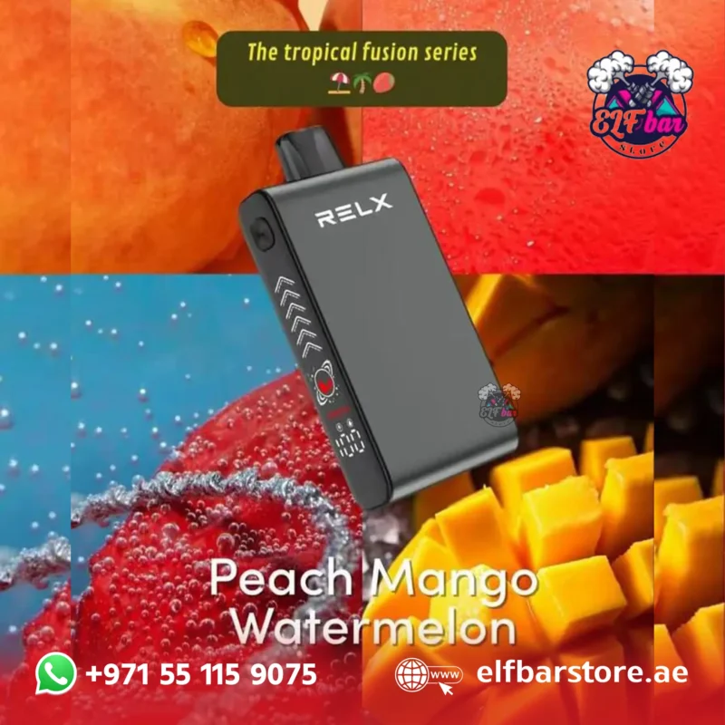 Relx Blade 50000 Puffs Disposable Vape PEACH MANGO WATERMELON