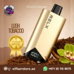 Relx Peace 25000 Puffs Disposable Vape 20MG in Dubai UAE LUSH TOBACCO