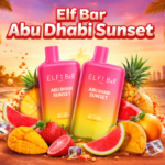 elf bar abu dhabi sunset