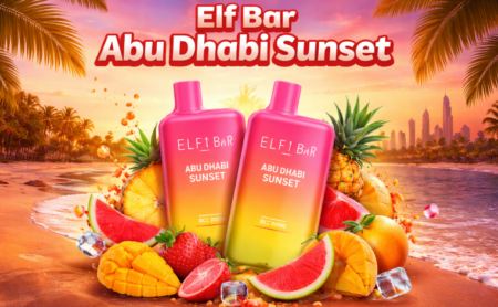 elf bar abu dhabi sunset